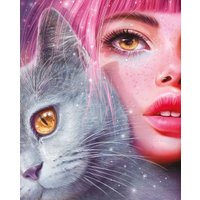 Алмазная мозаика  Феникс+ Зеркало души 68646