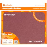 Коврик для мыши Defender Silver Opti-Laser (бордовый)