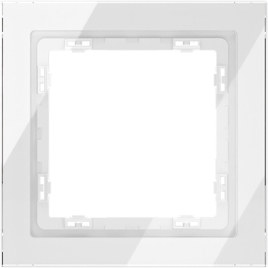Рамка Voltum S70 VLS110101 (белый глянцевый)