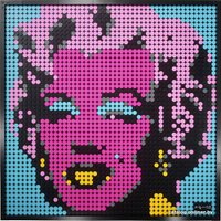 Конструктор LEGO Art 31197 Мэрилин Монро Энди Уорхола