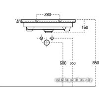 Умывальник Sanovit Soft 65x45.5 [13065]