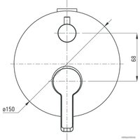 Смеситель Deante Arnika BQA 044P