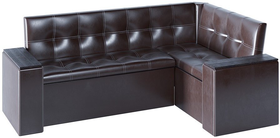 

Угловой диван Трия Остин исп.2 (венге цаво/кожзам коричневый)