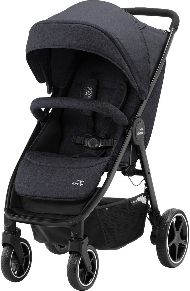 

Коляска прогулочная «книга» Britax Romer B-Agile M (black shadow)