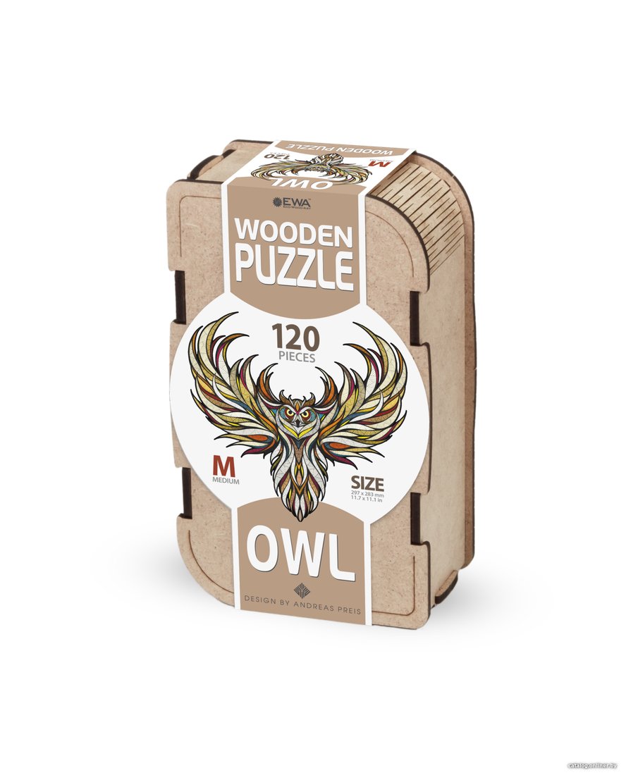 Сборная модель Eco-Wood-Art «СОВА» M