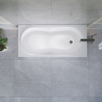 Ванна Lauter Celeste 170x75 21060075 (с каркасом, лицевым и торцевым экранами)