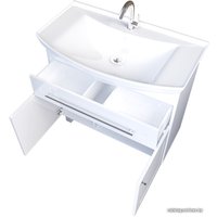  1Марка Тумба под умывальник Lina Classic New 85Н У94494 (белый глянец)