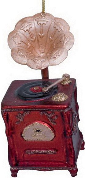 

Елочная игрушка Vondels Винтажный граммофон 3162800120023