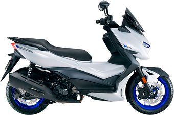 Скутер Zontes ZT350T-M (серебристый)