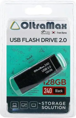 

USB Flash OltraMax 240 128GB (черный)