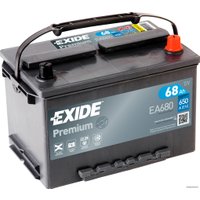 Автомобильный аккумулятор Exide Premium EA680 (68 А·ч)