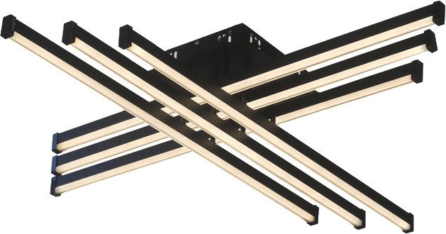 

Припотолочная люстра Aitin Pro YH1038/6 (черный)