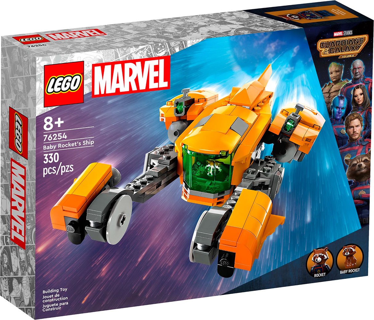 

Конструктор LEGO Marvel Super Heroes 76254 Звездолет малыша Ракеты