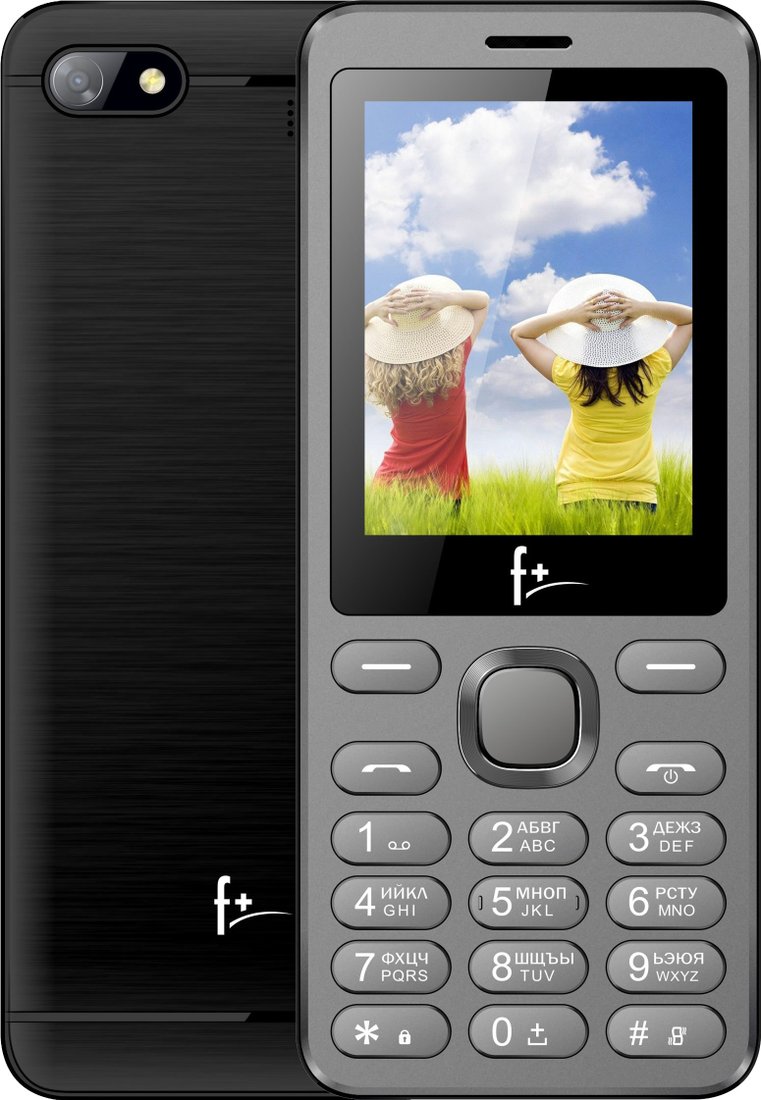 

Телефон F+ S240 (темно-серый)