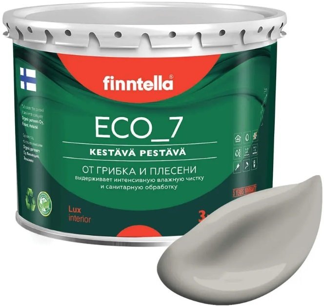 

Краска Finntella Eco 7 Kaiku F-09-2-3-FL082 2.7 л (бежевый)