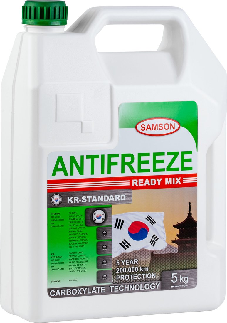 

Антифриз Samson KR-Standard Ready Mix 5кг