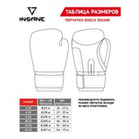 Перчатки для бокса Insane Odin IN22-BG200 (12oz, синий)