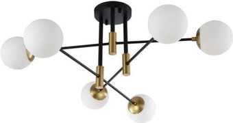 Припотолочная люстра Crystal Lux FIDEL PL6 BLACK