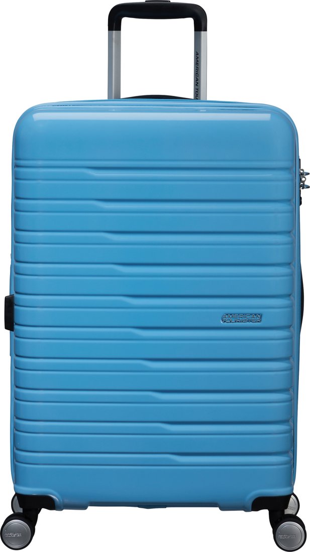 

Чемодан-спиннер American Tourister Flashline Pop Cloudy Blue 67 см