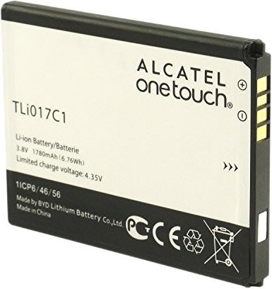 

Аккумулятор для телефона Копия Alcatel TLI017C1