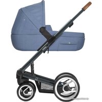 Универсальная коляска Mutsy i2 Heritage (люлька, шасси green blue, bright blue)