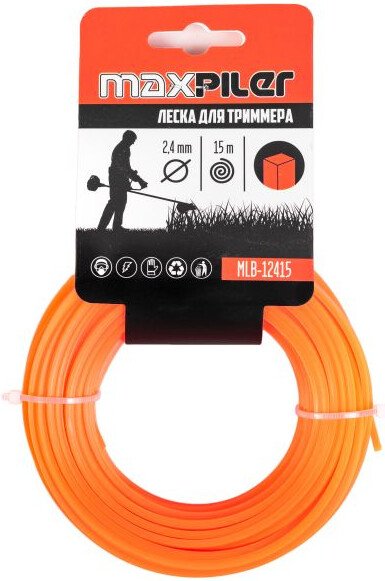 Леска для триммера MaxPiler MLB-12415