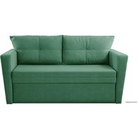 Диван Brioli Пино К двухместный (рогожка, J16 азур)