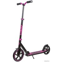 Двухколесный подростковый самокат Novatrack Polis 230 Pro 230.POLIS.VT20 (черный/фиолетовый)