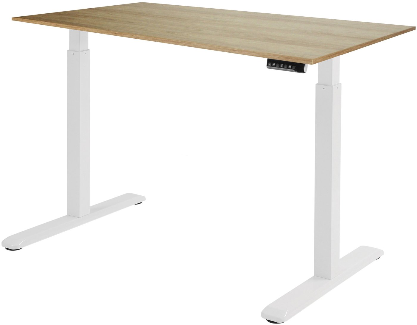 

Стол для работы стоя ErgoSmart Electric Desk 1380x800x18 мм (дуб натуральный/белый)