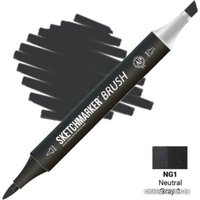 Маркер художественный Sketchmarker Brush Двусторонний NG1 SMB-NG1 (нейтральный серый 1)