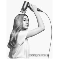 Фен Dyson HD08 Supersonic (евровилка, синий/розовое золото)