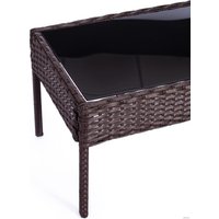 Набор садовой мебели TetChair Лаундж сет mod. 210000 (коричневый/DB-02 бежевый)