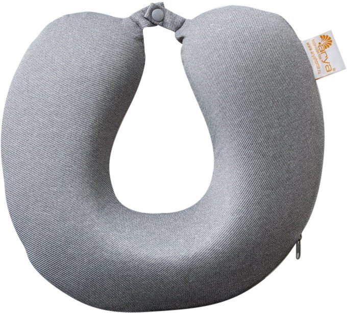 

Подушка для путешествий Arya Memory Foam 8680943224354 (серый)