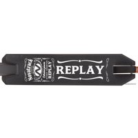 Двухколесный подростковый самокат Novatrack Replay'20 110A.REPLAY.BK21 (черный)