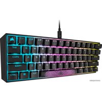 Клавиатура Corsair K65 RGB Mini (черный, Cherry MX Speed, нет кириллицы)