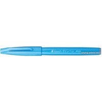 Маркер художественный Pentel Brush Sign pen SES15C-S (голубой)