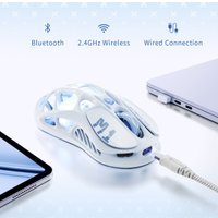 Игровая мышь Gravastar Mercury M1 Pro Ice Blue