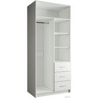 Шкаф распашной Евва УН-02-03/B (бодега белый)