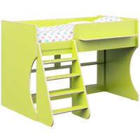 Кровать-чердак Можга Капризун 2 Р436 (лайм)