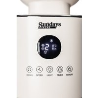 Безлопастной вентилятор Sundays Home NDY-EF601R (белый)
