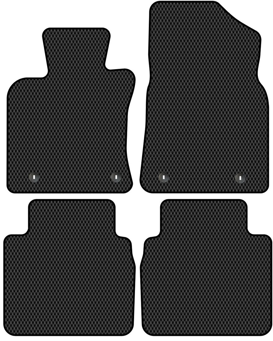 

Комплект ковриков для авто Alicosta Lexus ES250 VII (седан / XV70) 2018 - Н.В. (черный, ромб)