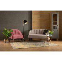 Интерьерное кресло Divan Мона 263385 (Velvet Coral)