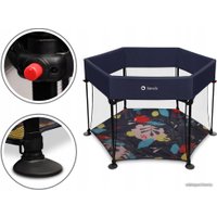 Игровой манеж Lionelo Roel (синий)