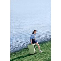 Чемодан-спиннер Ninetygo Danube MAX Luggage 24" (зеленый)