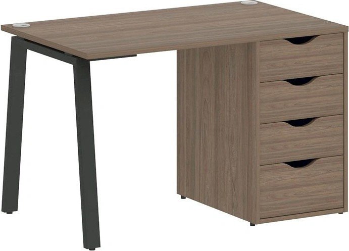

Стол Riva Home Office VR.SP-3-118.4.A Anthracite (вяз благородный)