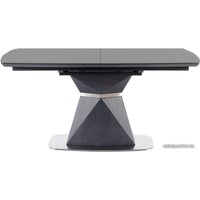 Кухонный стол Signal Cortez 160/210x90 (серый/антрацит матовый)