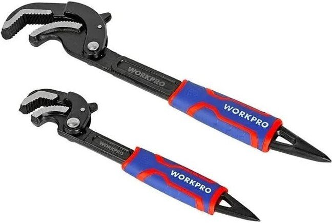 Ключ трубный Workpro WP202574 (2 шт)