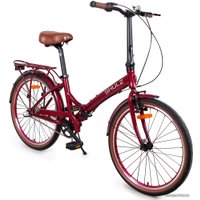 Велосипед Shulz Krabi Coaster 2023 (бордовый)