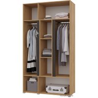 Шкаф распашной Горизонт Вега 3х ств (крафт золотой)