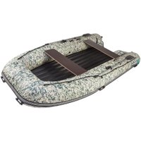 Моторно-килевая лодка Gladiator E420S (цифровой камуфляж)